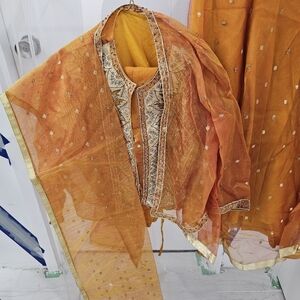 Organza skirt and jacket